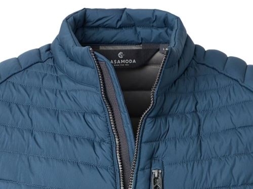 Vesta Casa Moda s vodorovným prešitím – modrá