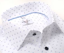 Marvelis Modern Fit Twill – košile s modrými dělenými kroužky