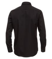 Casa Moda Modern Fit – čierna košeľa - predĺžený rukáv (2)