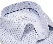 Eterna Modern Fit Twill – košeľa s drobnými modrými oválmi