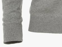 Bavlnený rozopínajúci pulóver Casa Moda – sivý (3)