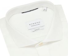 Eterna Slim Fit Twill Cover - champagne gala košeľa s dvojitou manžetou a skrytou légou