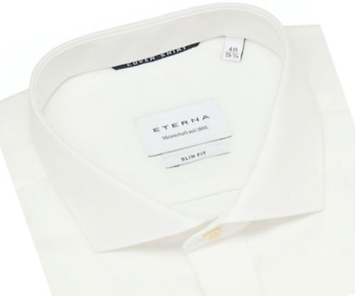 Eterna Slim Fit Twill Cover - champagne gala košeľa s dvojitou manžetou a skrytou légou Eterna Slim Fit Twill Cover - champagne gala košeľa s dvojitou manžetou a skrytou légou