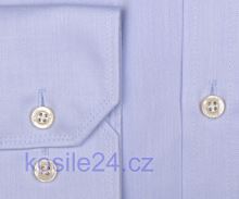 Venti Modern Fit Twill – světle modrá košile - prodloužený rukáv (2)
