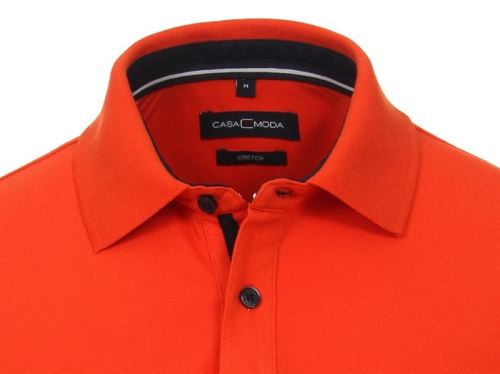 Polo tričko Casa Moda – oranžové tričko s golierkom