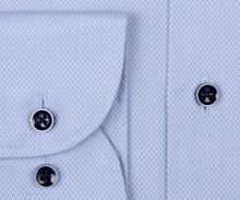 Eterna Dynamic Cotton Slim Fit – svetlomodrá košeľa s votkaným vzorom (2)