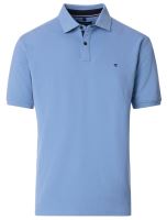 Polo tričko Casa Moda – modré aqua tričko s límečkem (1)