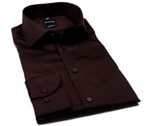 Olymp Modern Fit – košile v barvě chianti (1)