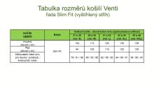 Venti Modern Fit Twill – světle modrá košile - prodloužený rukáv (3)