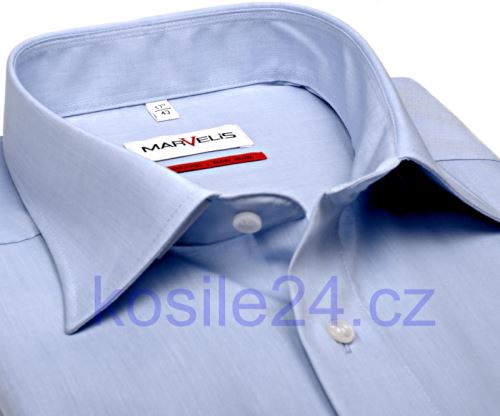 Marvelis Comfort Fit Chambray – světle modrá košile