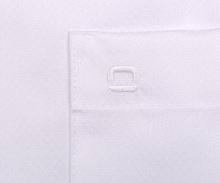 Olymp Modern Fit – bílá košile s vetkaným čtverečkovým vzorem (2)