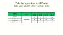 Venti Body Fit Twill – jemně smetanová košile s modro-béžovým vnitřním límcem a manžetou (3)