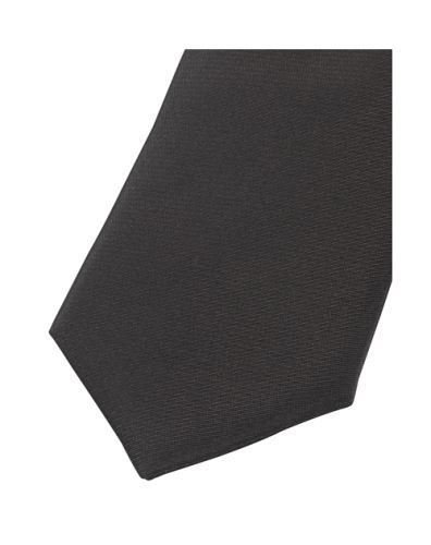 Kravata Olymp - hnedo-čierna