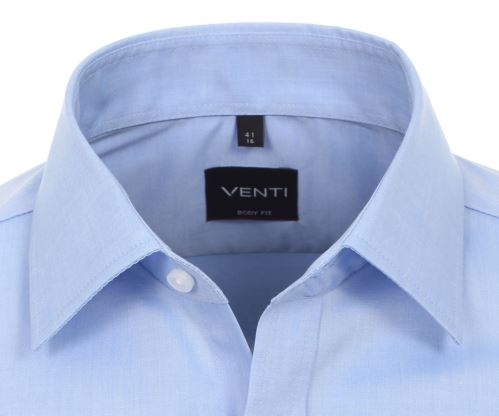 Venti Body Fit – světle modrá košile - extra prodloužený rukáv