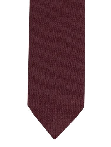 Super slim kravata Olymp - rubínově červená