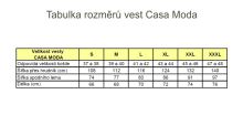 Bavlněná vesta Casa Moda – královská modrá (5)