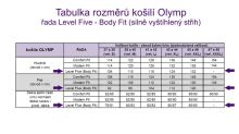 Olymp Level Five – tmavomodrá košile s bílými čtverečky a diagonální strukturou (3)