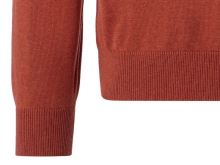 Bavlnený pulóver Casa Moda – stredne oranžovo-červený (3)