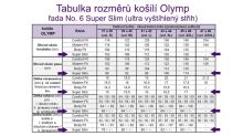 Olymp Super Slim – červeno-čierna košeľa s votkaným vzorom - predĺžený rukáv (4)
