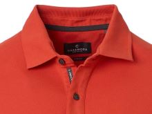 Polo tričko Casa Moda – oranžovo-červené tričko s límečkem