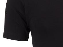 Čierne elastické body fit tričko Olymp Level Five s krátkym rukávom – okrúhly výstrih (2)