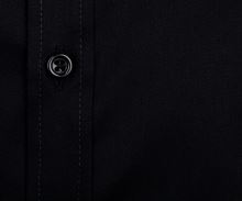 Venti Comfort Fit Twill – luxusná čierna košeľa - extra predĺžený rukáv (2)