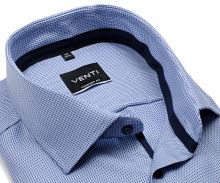 Venti Comfort Fit – světle modrá košile s vetkaným proužkem a vnitřním límcem