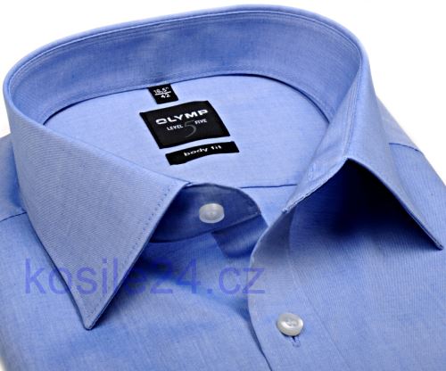 Olymp Level Five Chambray – světle modrá košile