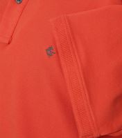 Polo tričko Casa Moda – oranžovo-červené tričko s límečkem (3)