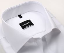Venti Modern Fit Twill – biela košeľa - predĺžený rukáv