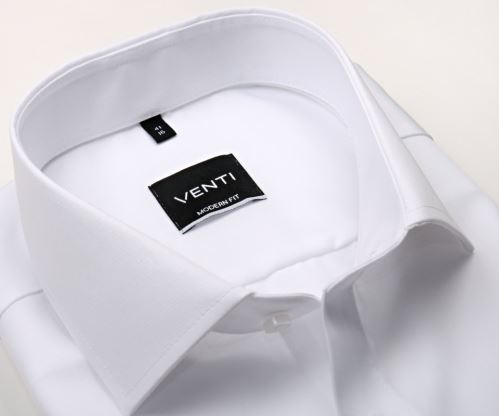 Venti Modern Fit Twill – bílá košile - extra prodloužený rukáv