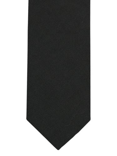 Slim kravata Olymp - čierna