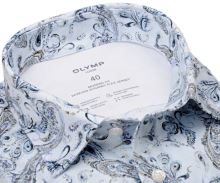 Olymp Modern Fit 24/Seven Jersey – luxusná elastická košeľa s výrazným vzorom paisley