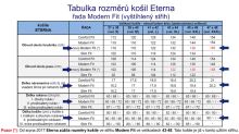Eterna 1863 Modern Fit Two Ply - luxusná tmavomodrá košeľa s béžovo-modrým vzorom - extra predĺžený rukáv (4)