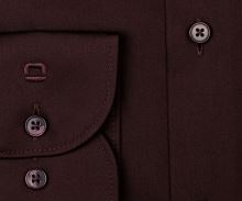 Olymp Modern Fit – košeľa vo farbe chianti - predĺžený rukáv (2)