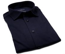 Marvelis Modern Fit Jersey – tmavomodrá elastická košeľa (1)