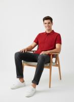 Polo tričko Marvelis Quick Dry - červené tričko s límečkem (4)