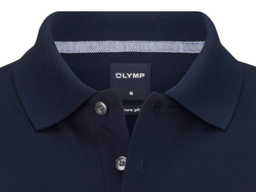 Polo tričko Olymp - tmavě modré tričko s límečkem