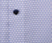 Venti Comfort Fit – košile s modrými kosočtverečky a vnitřní légou (2)